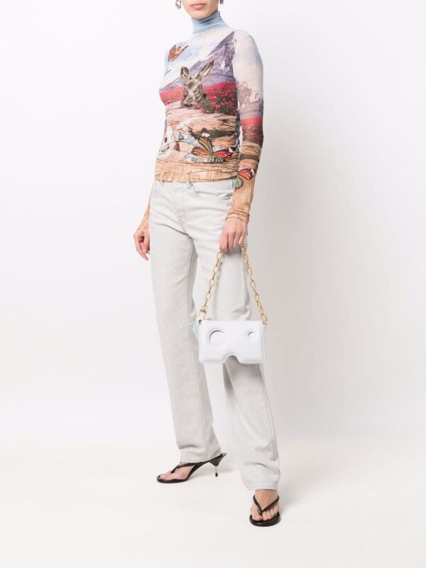 Off-White Burrow-20 leather shoulder bag - Image 2