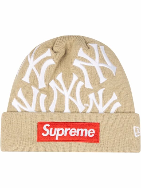 Supreme x New York Yankees x Era Box Logo beanie