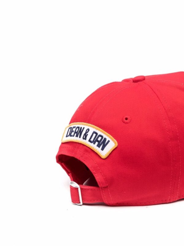 DSQUARED2 patch detail cotton cap - Image 2
