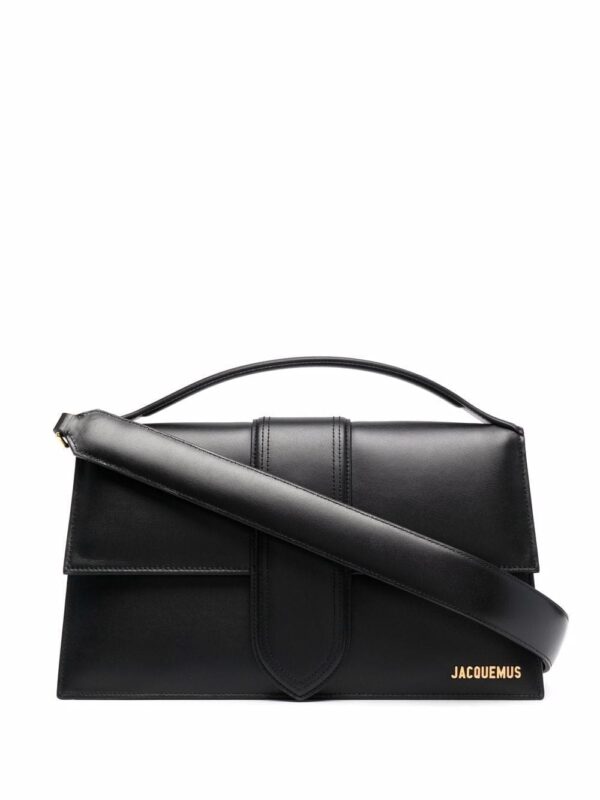 Jacquemus Le Bambinou logo-plaque tote bag