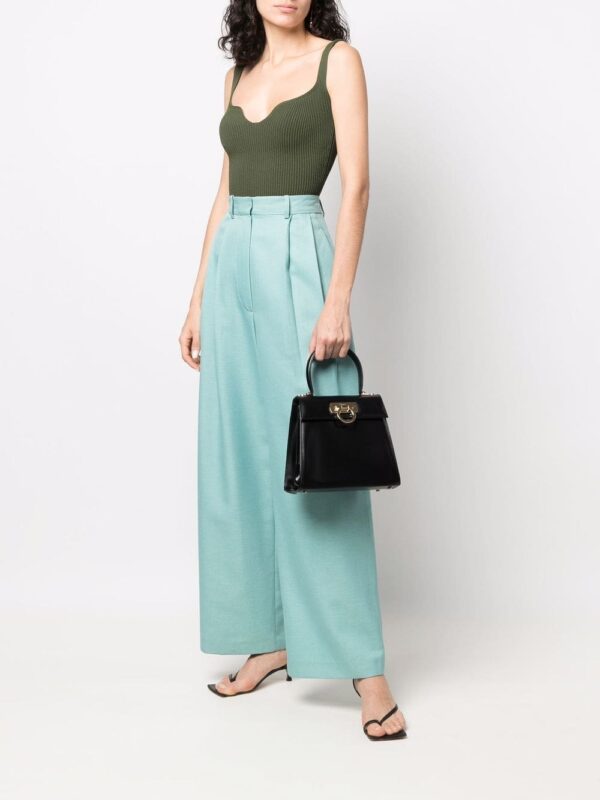 Ferragamo Gancini flip-lock leather bag - Image 2