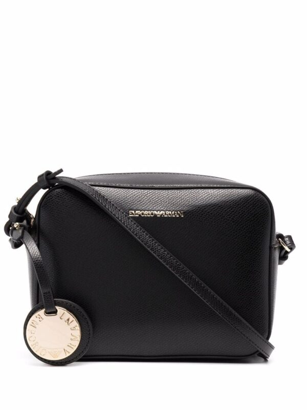 Emporio Armani embossed-logo crossbody bag