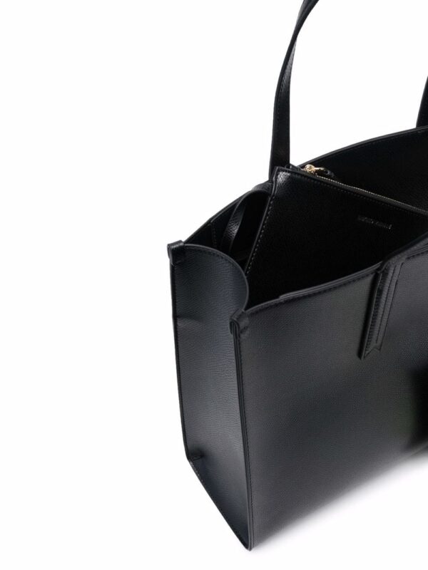 Emporio Armani logo-tag tote bag - Image 5