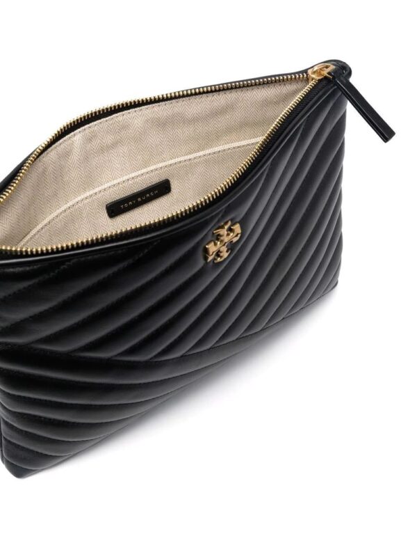 Tory Burch  KIRA CHEVRON SMALL POUCH - Image 4