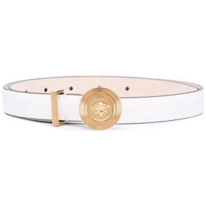 Versace  Medusa-plaque leather belt
