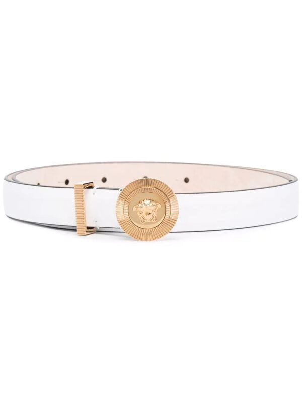 Versace  Medusa-plaque leather belt