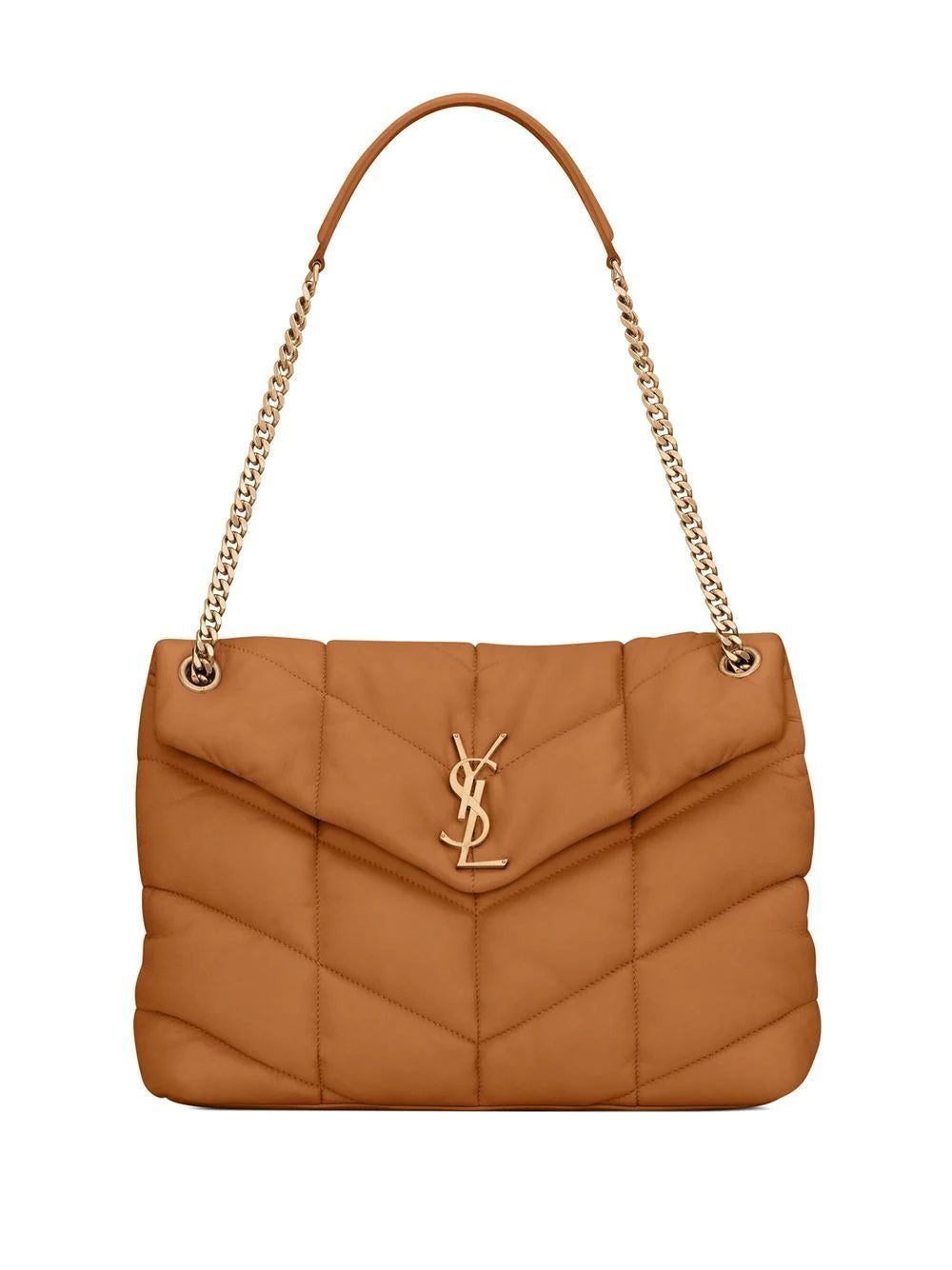 Saint Laurent Loulou puffer quilted shoulder bag