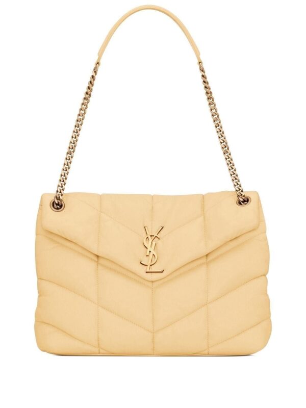 Saint Laurent Loulou puffer quilted shoulder bag