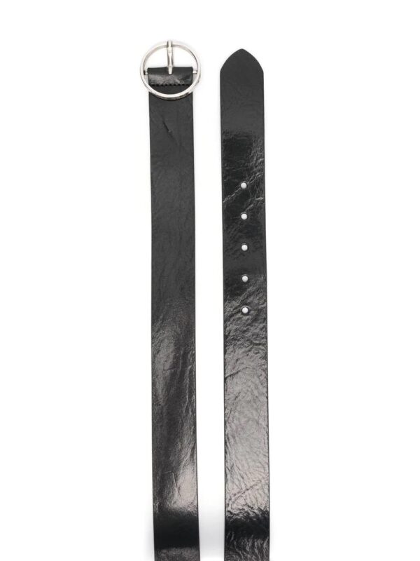 Diesel  round-buckle leather belt - Image 2