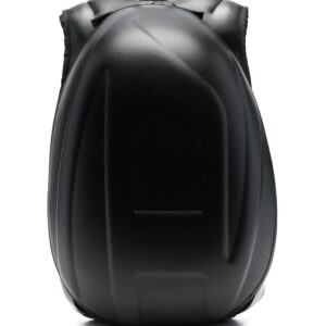 Diesel embossed-logo zipped backpack