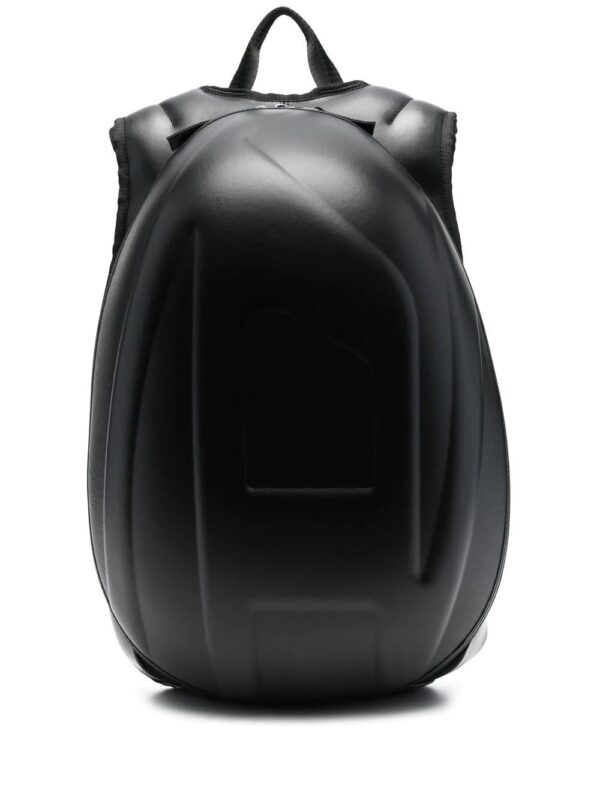 Diesel embossed-logo zipped backpack