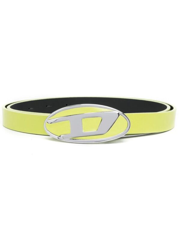Diesel  logo-buckle leather belt