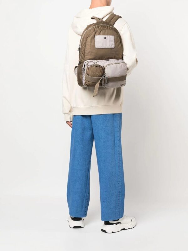 Diesel logo-plaque backpack - Image 2
