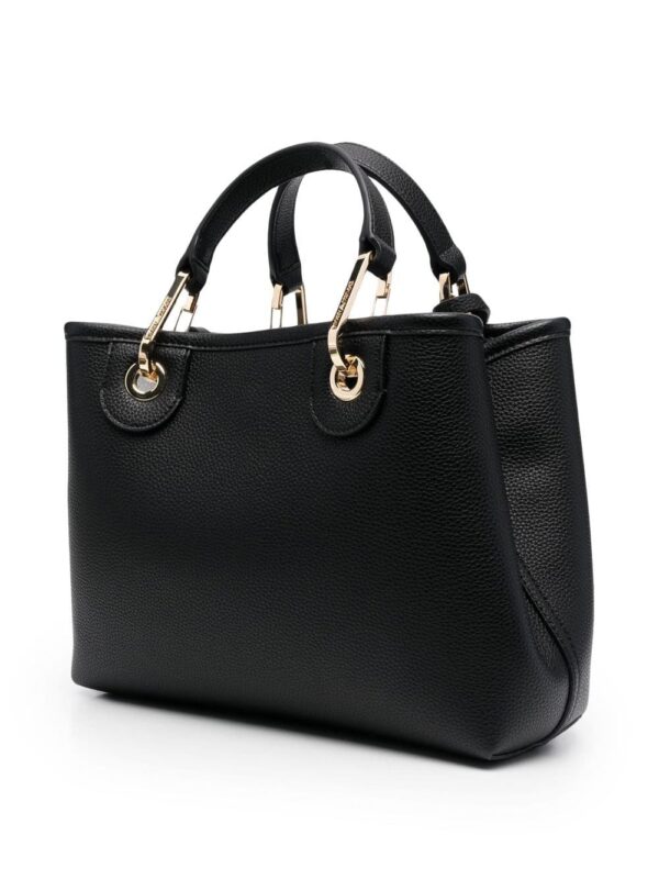 Emporio Armani logo tag tote bag - Image 4