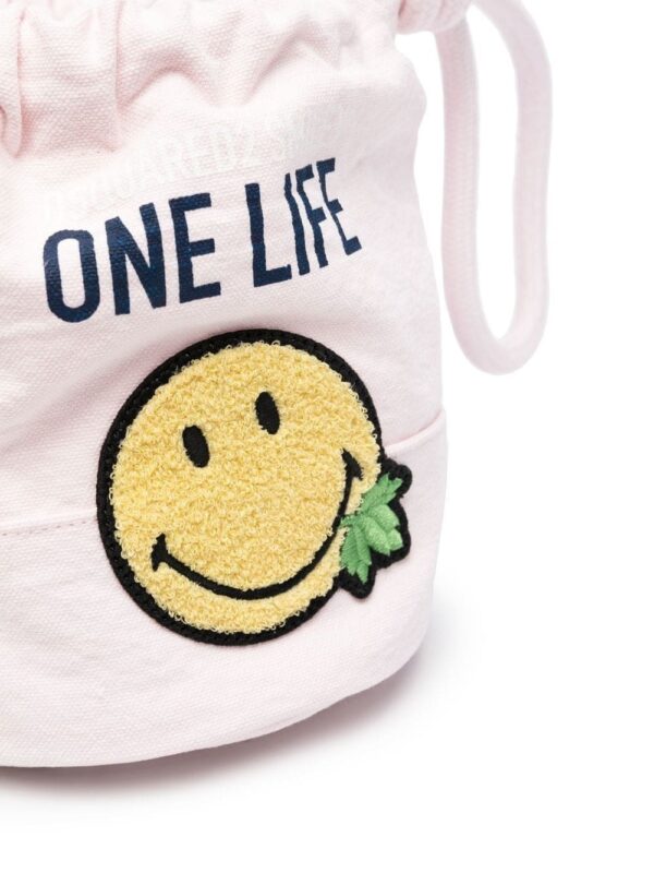 DSQUARED2 applique-detail drawstring tote - Image 4