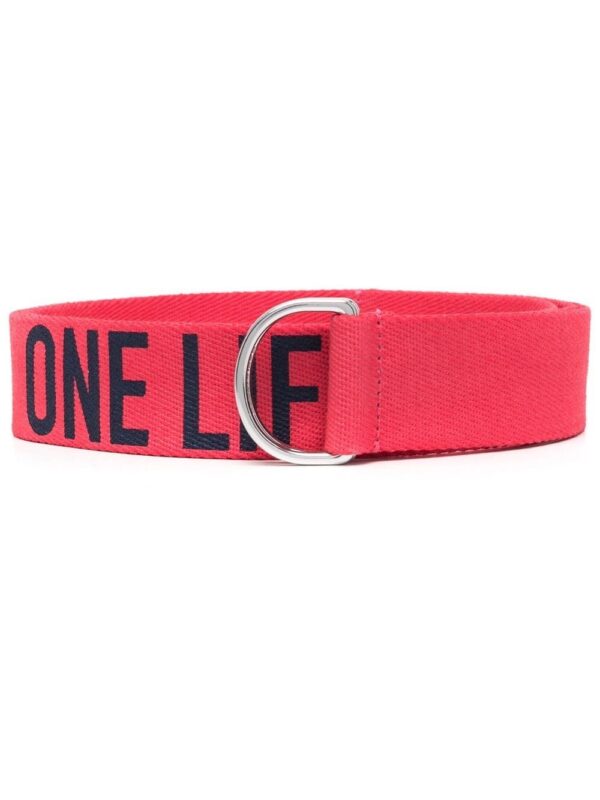 Dsquared2  slogan-print belt