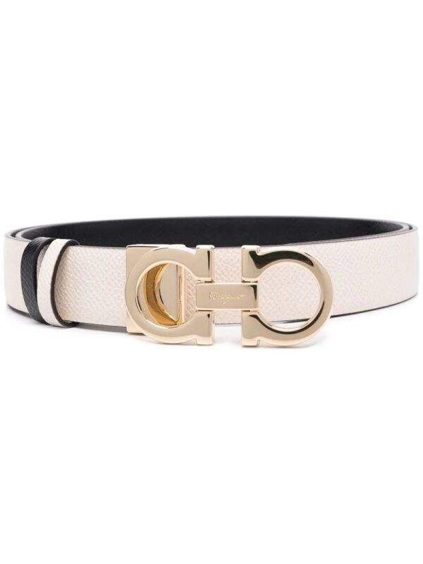Ferragamo  Gancini reversible belt