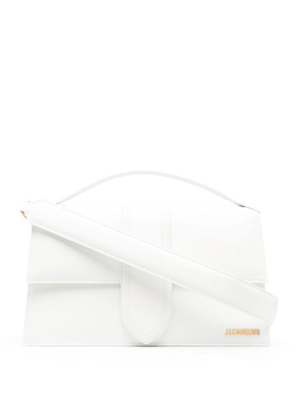 Jacquemus Le Bambinou logo-plaque tote bag