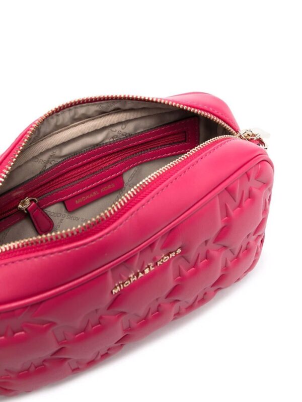 Michael Michael Kors  medium Camera logo-embossed crossbody bag - Image 4