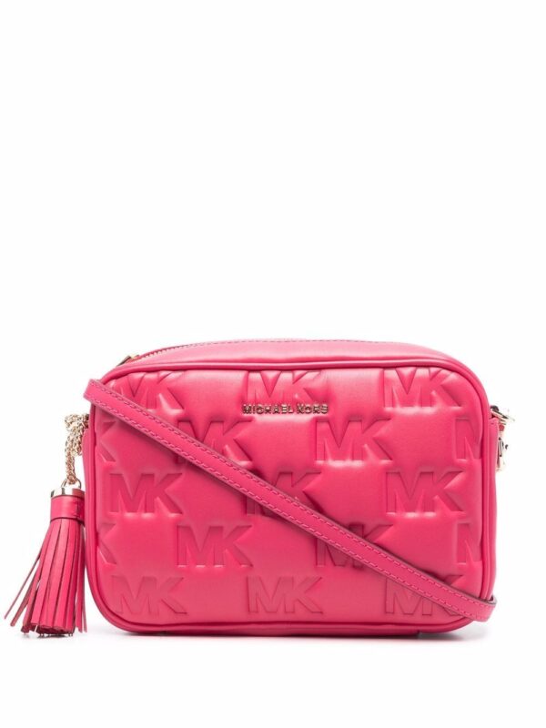 Michael Michael Kors  medium Camera logo-embossed crossbody bag