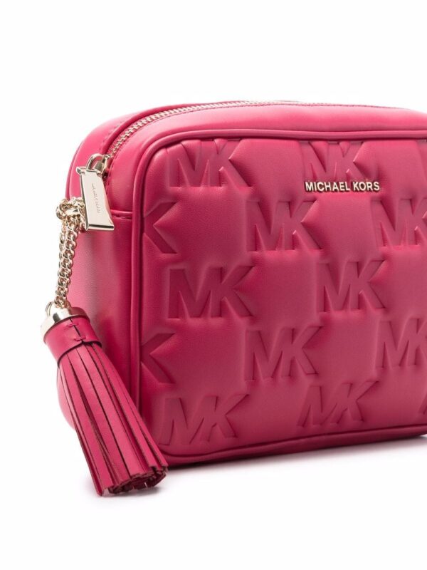 Michael Michael Kors  medium Camera logo-embossed crossbody bag - Image 3