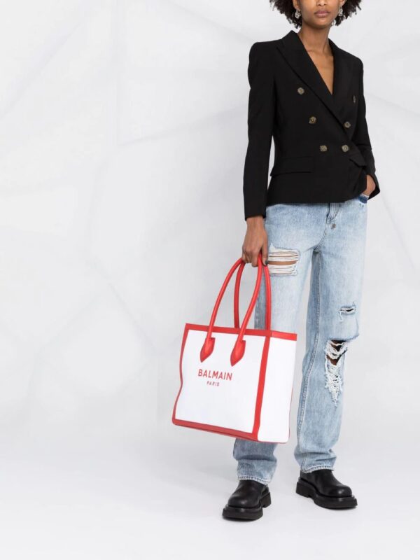 Balmain B-Army 42 tote - Image 2