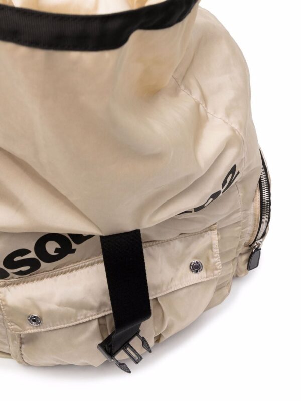 DSQUARED2 logo-print buckled backpack - Image 5