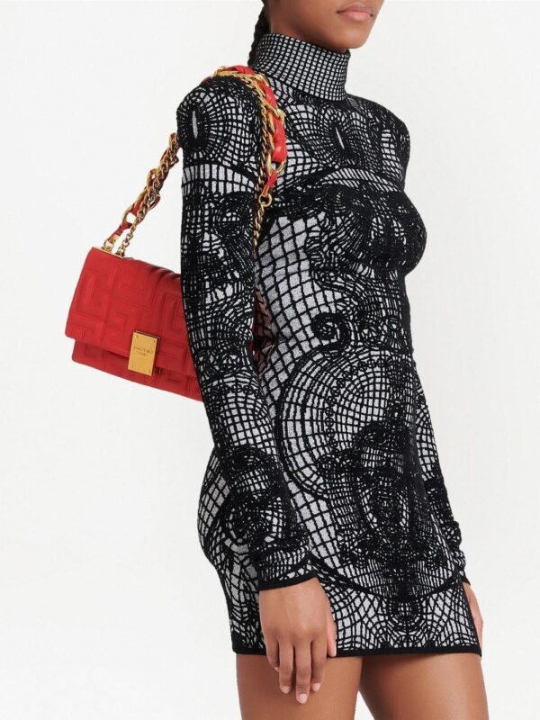 Balmain small 1945 Soft quilted crossbody bag - Image 5
