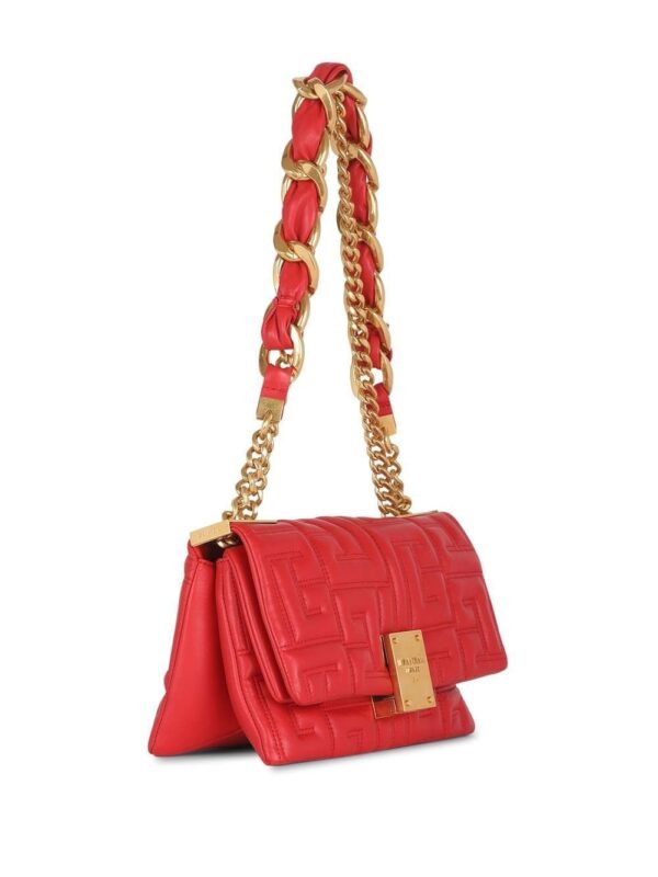 Balmain small 1945 Soft quilted crossbody bag - Image 4