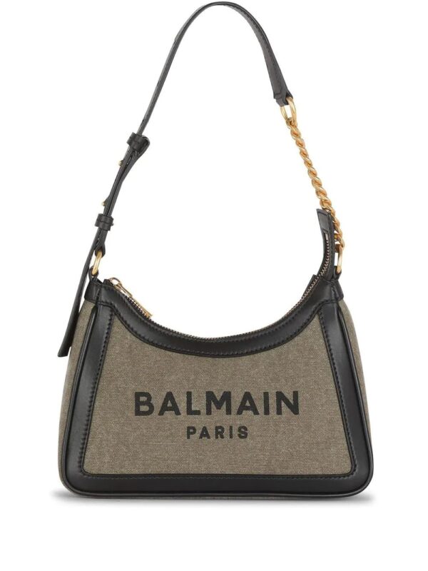 Balmain  small logo-print shoulder bag