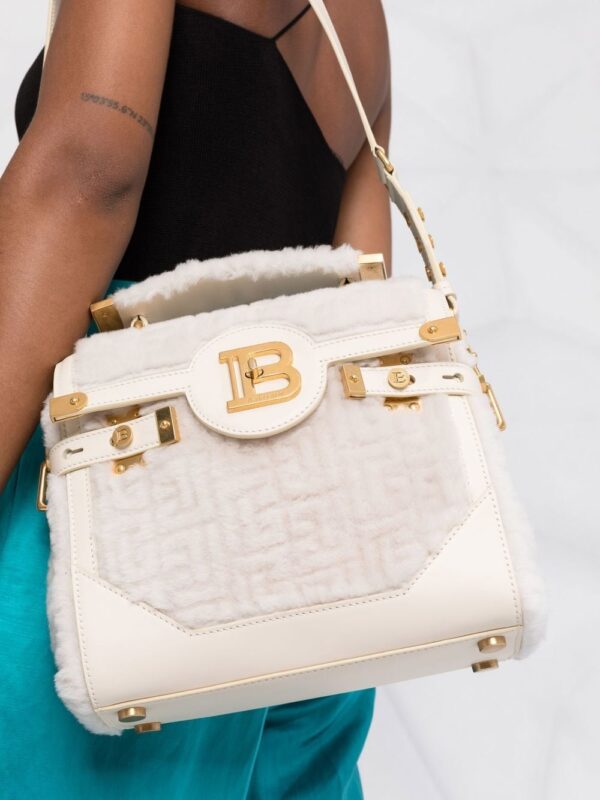 Balmain B-Buzz 23 panelled tote bag - Image 3