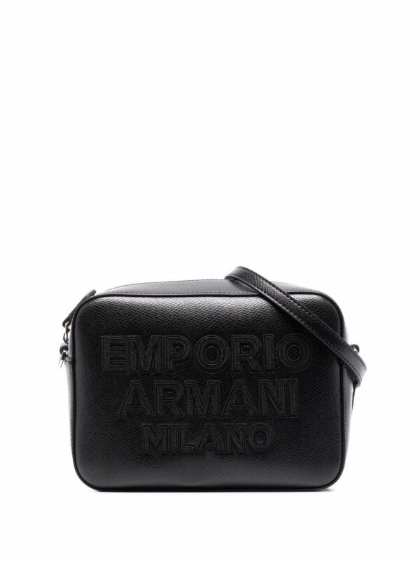 Emporio Armani embossed-logo crossbody bag