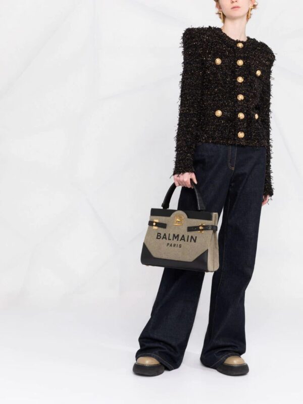 Balmain  logo-print tote - Image 2