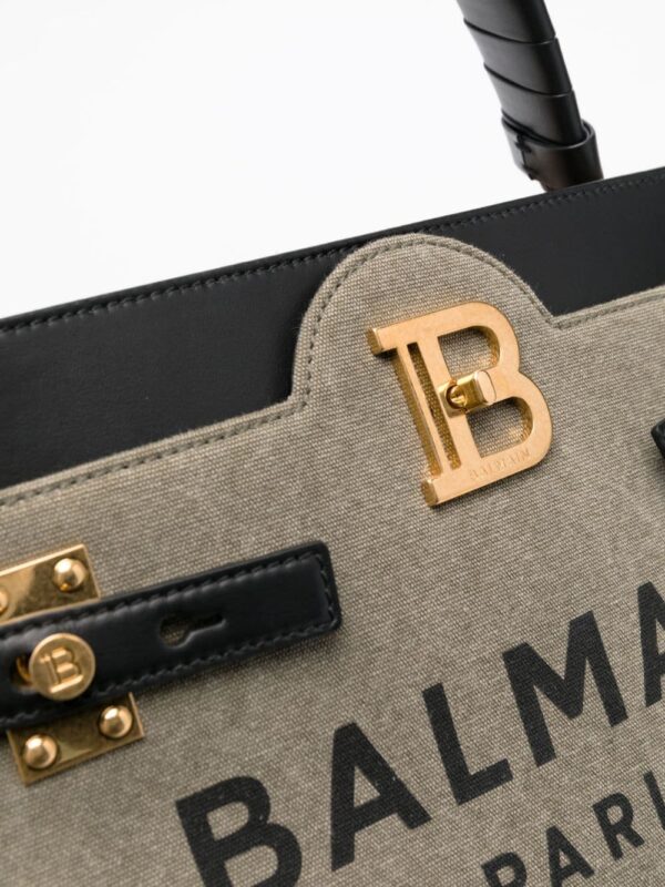 Balmain  logo-print tote - Image 4