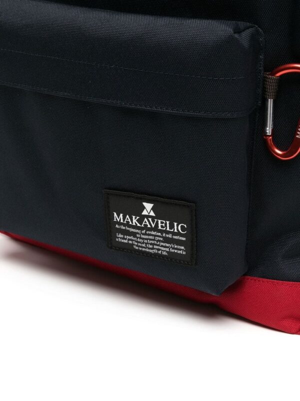 Makavelic logo zipped backpack - Image 2