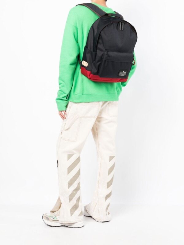 Makavelic logo zipped backpack - Image 5