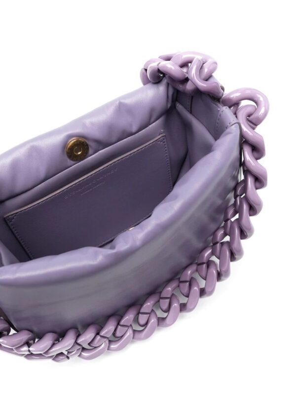 Stella McCartney  chain-link trimming shoulder bag - Image 4