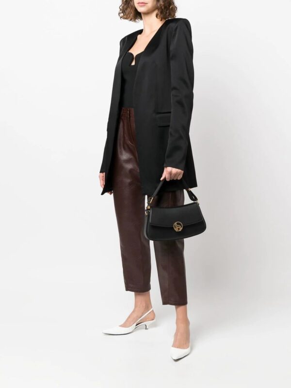 Stella McCartney logo clasp flap shoulder bag - Image 2