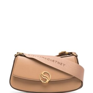 Stella McCartney  logo clasp flap shoulder bag