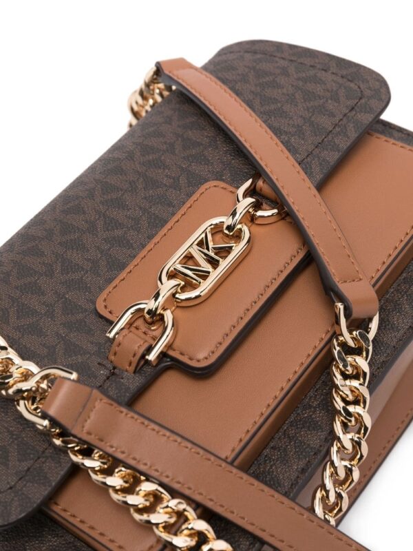 Michael Kors logo-print front-flap shoulder bad - Image 4