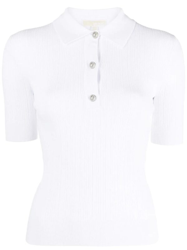 Michael Kors  fine-ribbed polo shirt