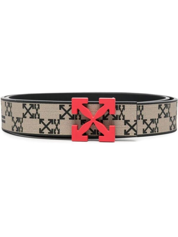 Off-White  Arrow logo belt