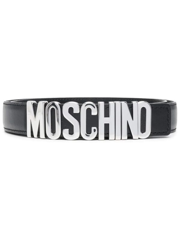 Moschino  logo-buckle belt