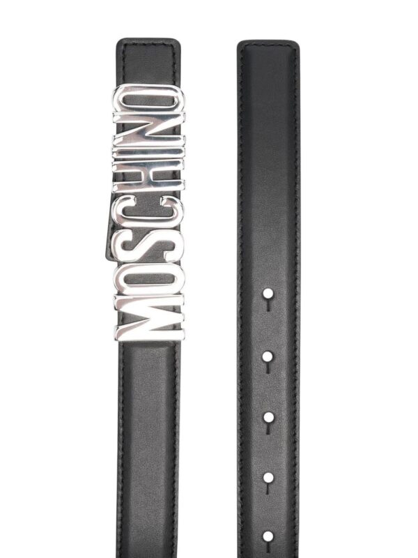 Moschino  logo-buckle belt - Image 2