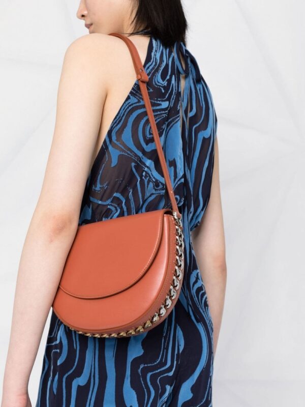 Stella McCartney medium Frayme flap shoulder bag - Image 3