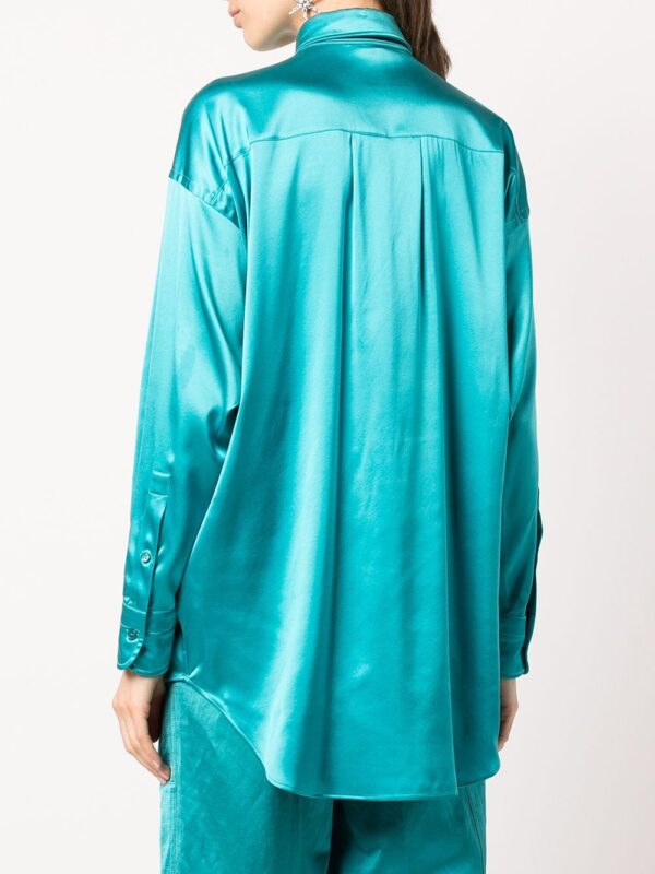 TOM FORD  pointed-collar long-sleeve shirt - Image 4