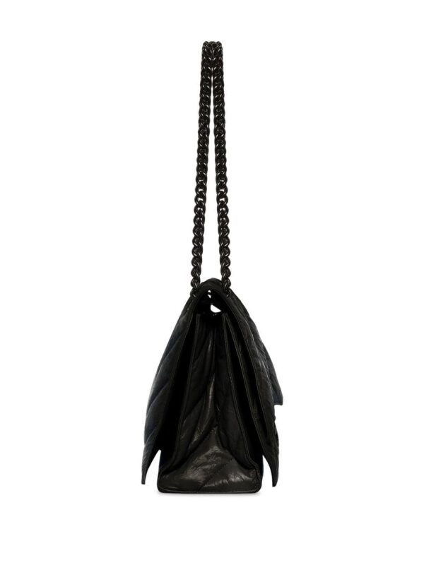 Balenciaga medium Crush chain-strap shoulder bag - Image 4