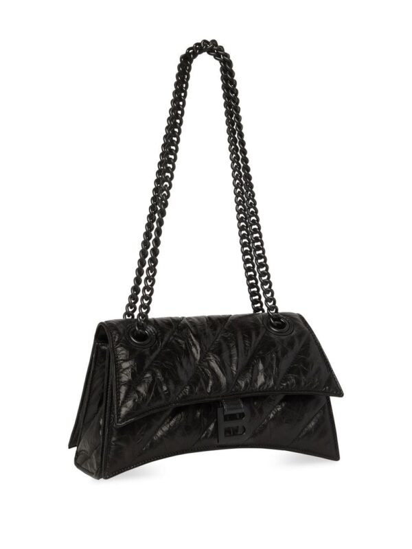 Balenciaga small Crush chain-strap shoulder bag - Image 3