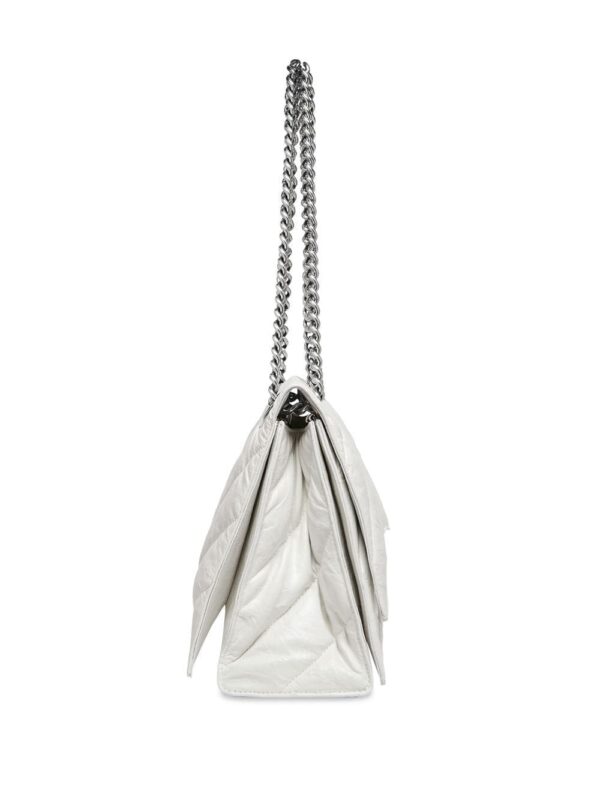Balenciaga small Crush chain-strap shoulder bag - Image 4