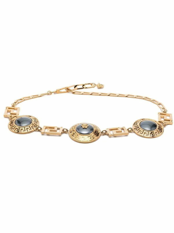 Versace  medusa-head chain belt